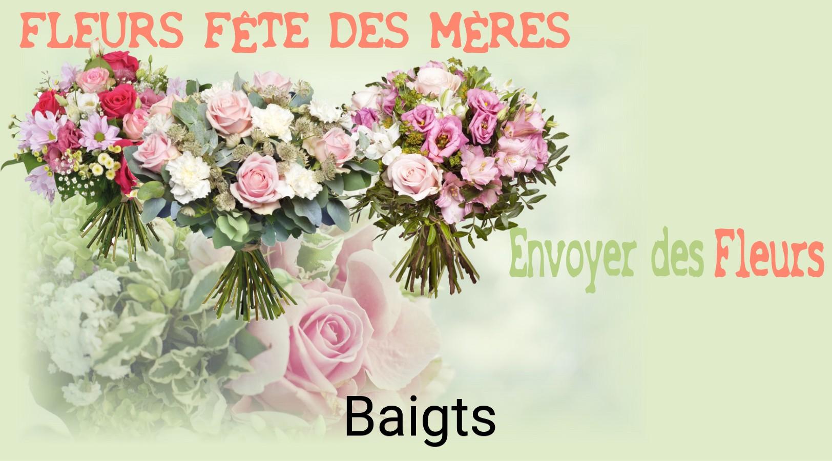 Bouquet de Fête des Mères livré à Baigts